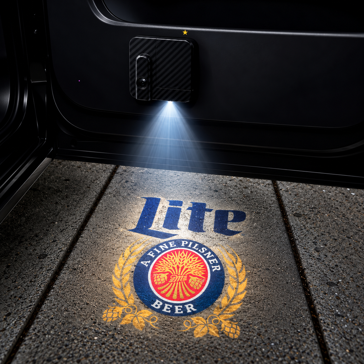 Beer Glow Car Projector